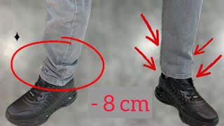 How to hem jeans in 4 minutes while keeping the original hem [upl. by Portuna224]