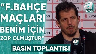 Ankaragücü 30 Fenerbahçe Emre Belözoğlu Maç Sonu Basın Toplantısı  A Spor  Türkiyenin Kupası [upl. by Nosnor227]