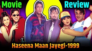 Haseena Maan Jayegi 1999  Movie • REVIEW  Govinda  Kadar khan  Govinda Movies [upl. by Bonni338]