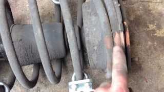 HowTo  Lowering a MacPherson Strut front end [upl. by Yecak193]