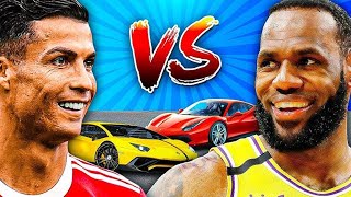 Whos the REAL Champion Ronaldo or LeBron [upl. by Ayikin]