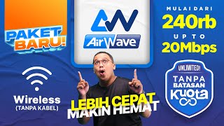 AIRWAVE CITRANET  MURAH CEPET TAPI WIRELESS [upl. by Childs]