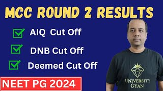 NEET PG 2024 Round 2 Results MD MS Counselling  NEET PG 2024 Counselling [upl. by Amsirak712]