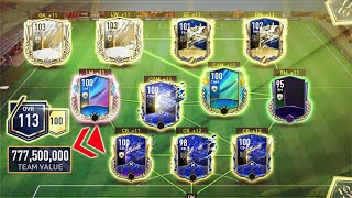 777 MILLION 343 💎 TEAM UPGRADE  NEW PRIME ICON amp UTOTY CLAIMED  TOTY PACK OPENING  FIFA MOBILE 22 [upl. by Orvie]