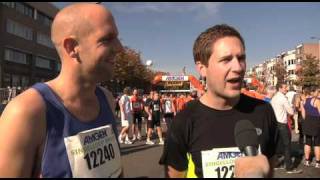 Topdrukte bij Singelloop Breda [upl. by Adieno]