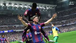 Real Madrid 🆚 FC Barcelona  EA SPORTS FC 24 Gameplay [upl. by Zed]