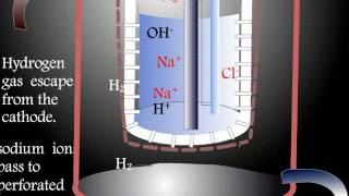 Industrial Production of Sodium Hydroxide a Model of Diaphragm Cell [upl. by Naxor632]