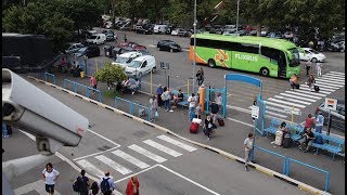 Rome Center to Rome Tiburtina flixbus stop [upl. by Annawek]