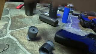 AAC Halcyon Rimfire Suppressor Review PT1 Indoors [upl. by Edivad]