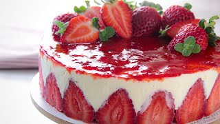 LE FRAISIER  TORTA DE MORANGOS TRADICIONAL E DELICIOSA [upl. by Aretak461]