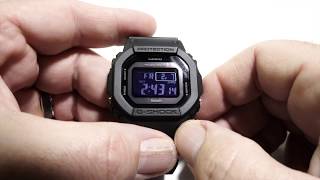 Bluetooth Casio GShock GWB5600BC1BJF amp Casio Connected App Review and Walkthrough [upl. by Lrub778]