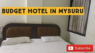 Budget hotel in Mysore full detailsAffordable Hotel AC NON AC ROOMHotel near Railway StationHotel [upl. by Antons]