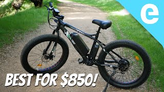 Ecotric 500W fat tire ebike review 850 and not bad [upl. by Katheryn]