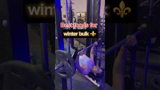 Best foods for winter bulk 💪 bulking weightgainmeals [upl. by Selegna797]