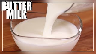 Cómo hacer BUTTER MILK o Suero de leche en CASA [upl. by Nosyk]