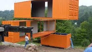 The 100 Most Amazing Shipping Container Homes [upl. by Enilreug]