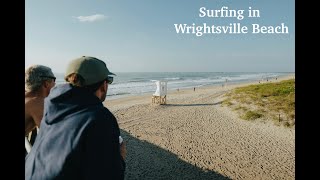 One day Surfing in Wrightsville Beach NC [upl. by Nannaihr]