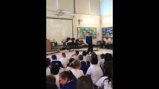 St wilfrids year 6 leavers assembly 2015 [upl. by Hoffert]