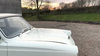 Ford Cortina MK1 1500 Deluxe Auto  Bradley James Classics [upl. by Adnorrahs]