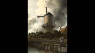 Animation of De molen bij Wijk bij Duurstede  Jacob Isaacksz van Ruisdael [upl. by Renrew882]