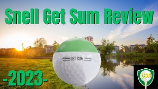 Snell Get Sum Golf Ball Review [upl. by Ardien]