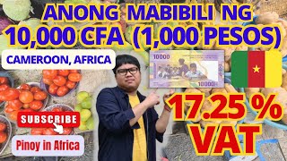 1000 Pesos Budget Challenge in Cameroon Super HIGH VAT in AFRICA [upl. by Izawa351]