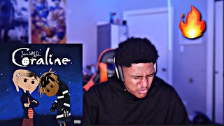 KYRO REACTS TO JUICE WRLD  CORALINE JUICE WRLD REACTION [upl. by Haldan594]