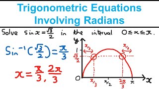 Trigonometric Equations Involving Radians  Radians Year 2  Edexcel A Level Maths [upl. by Bander]