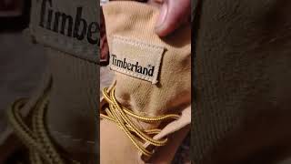 Timberland roll top boots wheat 🌾 color camo soles [upl. by Clintock]