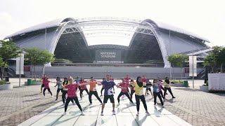 🇸🇬 GetActive Workout 2022 Dance of the Nation short version [upl. by Gula770]