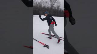 TRAIL KIDS Intro to classic skiing with coach Kim [upl. by Sidoney]