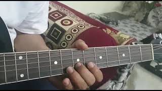 Hotho se cho lo tum mera geet amar kar do on guitar [upl. by Felic]