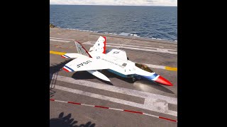 F22A Raptor US Air Force Thunderbirds Crazy Takeoff from The Aircraft Carrier [upl. by Petes]