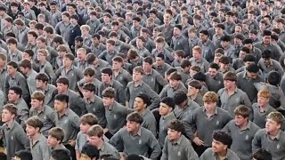 PNBHS Whole School Haka to Farewell the 2023 YEAR 13 [upl. by Corneille502]