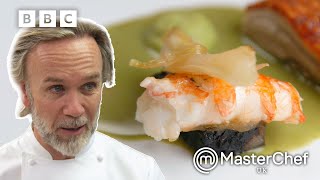 Black Pudding And Thai Food STUNS The Chefs Table  MasterChef UK [upl. by Cristin]