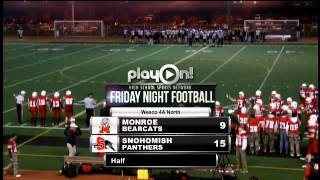 FootballMonroe at Snohomish [upl. by Eciralc]