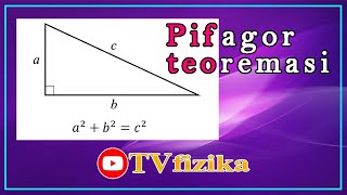 Pifagor teoremasi Пифагор теоремаси [upl. by Teddman859]