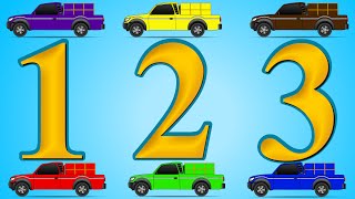 Learn numbers counting for toddlers  Learning videos [upl. by Nnyleimaj]