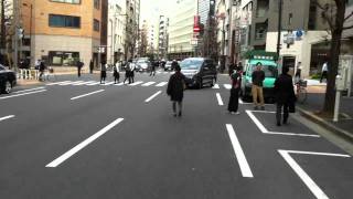 11 March 2011 Great Tokyo Earthquake First Hand From The Street [upl. by Orten371]