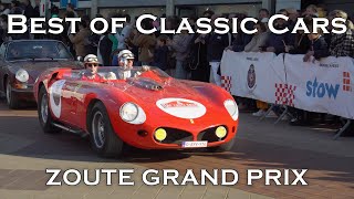 Best of Classic Cars at Zoute Grand Prix in KnokkeHeist 2024 [upl. by Lytton372]