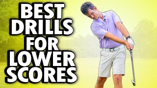 Best Golf Swing Drills to Shoot Lower Scores amp Slash Your Handicap in Half Compilation [upl. by Toogood977]