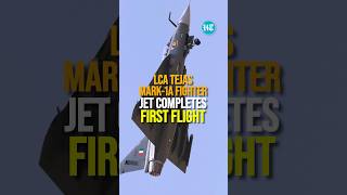 LCA Tejas Mark 1A Fighter Jet Completes First Flight In Bengaluru  Watch [upl. by Yrollam]