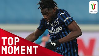 Zapatas BRILLIANT 10thminute strike  Atalanta 31 Napoli  Top Moment  Coppa Italia 202021 [upl. by Ecyoj]