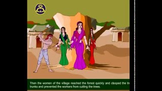 chipko aandolan animation by Bhavna Bisht [upl. by Lleira]