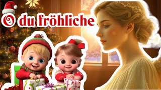 O du fröhliche 🕯️ Ein Klassisches Weihnachtslied für die ganze Familie  Sing mit 🌄 [upl. by Augusta]