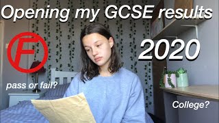 Opening My GCSE Results 2020 Live Reaction [upl. by Marci531]