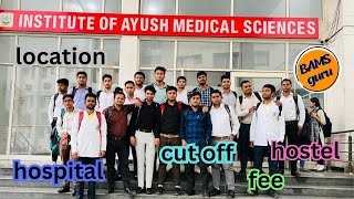 IAMS lucknow best privet bams college fee location [upl. by Gnidleif]