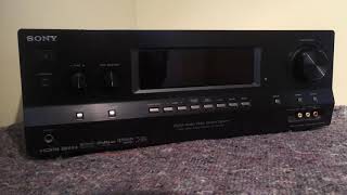 How to Factory Reset Sony STRK740P 51 Home Theater Surround Receiver [upl. by Ennayar]