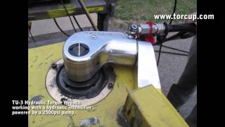 Hydraulic Intensifier  Square Drive Hydraulic Torque Wrench [upl. by Yelnats652]