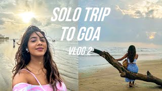 Goa In July Monsoons  Solo Vlog 2 [upl. by Past]